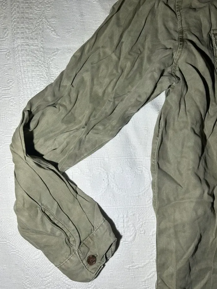 Chemise kaki vintage - photo numéro 3