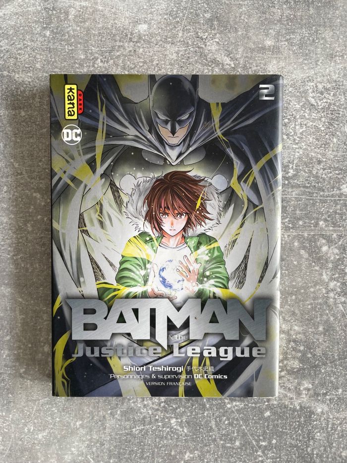 Manga Batman and the justice league tome 2 en version française.