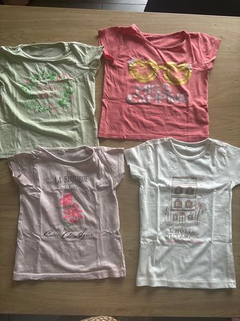 Lot tee shirts 3/4 ans