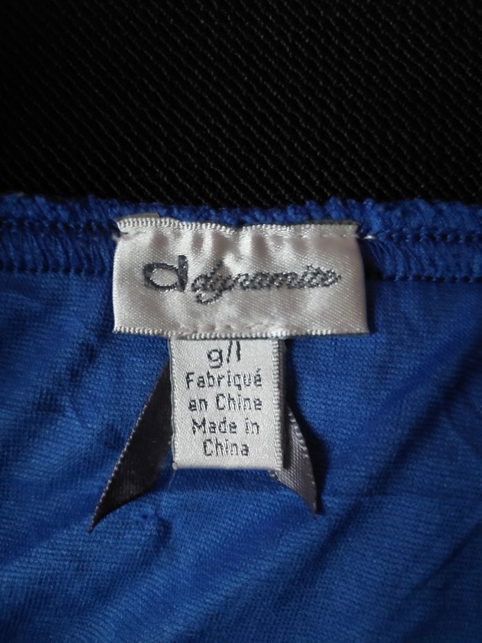 Jupe courte bleue Dynamite/Taille L - photo numéro 3