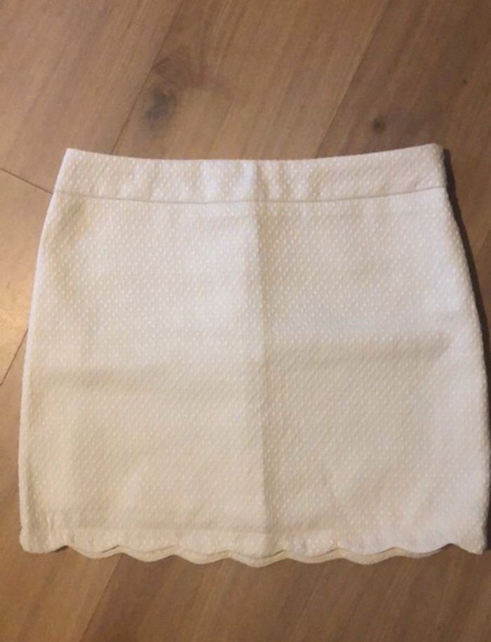 Jupe beige Camaïeu - taille 36