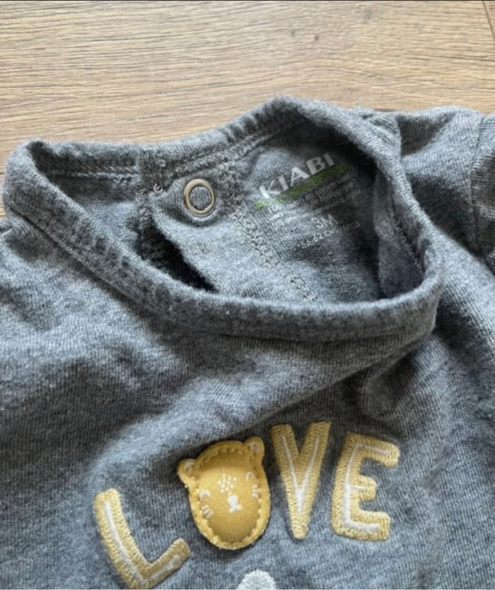 Lot pyjamas en coton 3 mois - photo numéro 3