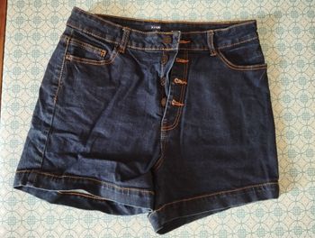Short jean taille haute Kiabi 36