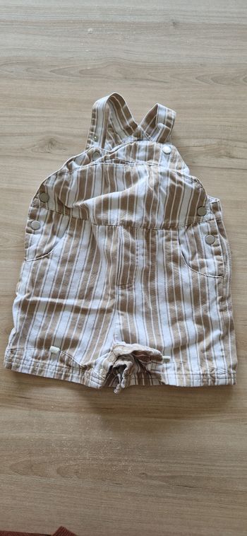 Salopette short