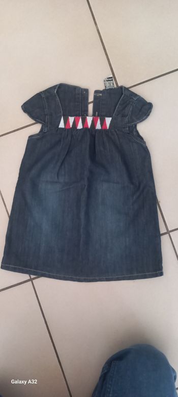 Robe en jean 12 mois