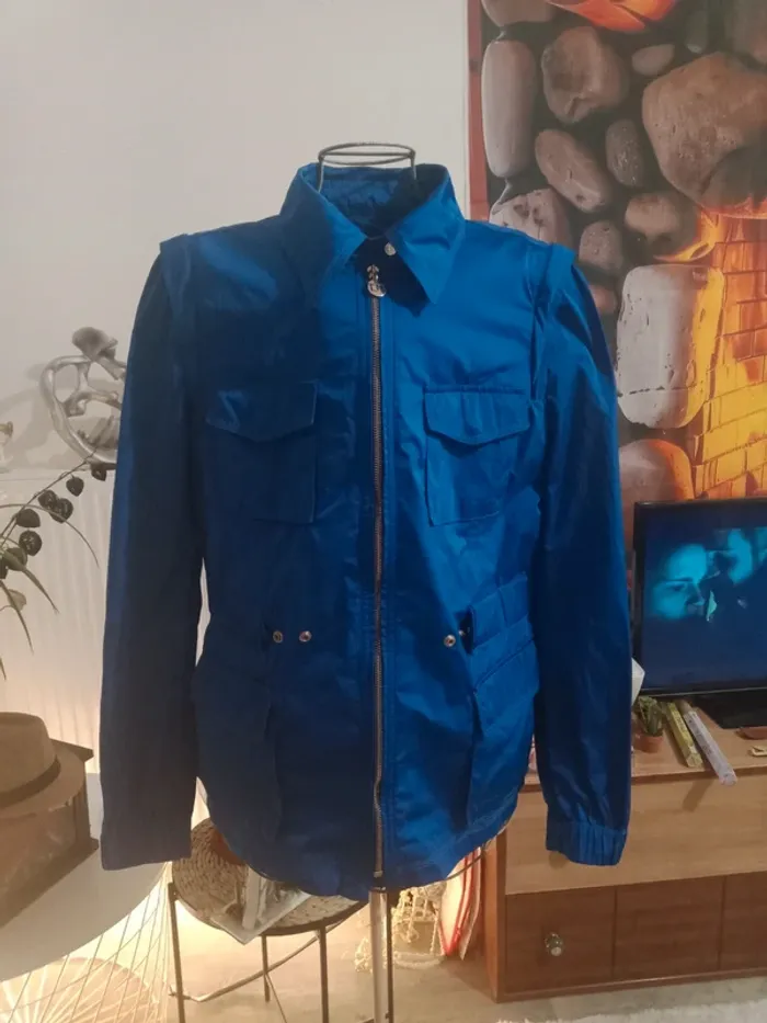 Veste blouson trussardi jeans - photo numéro 2