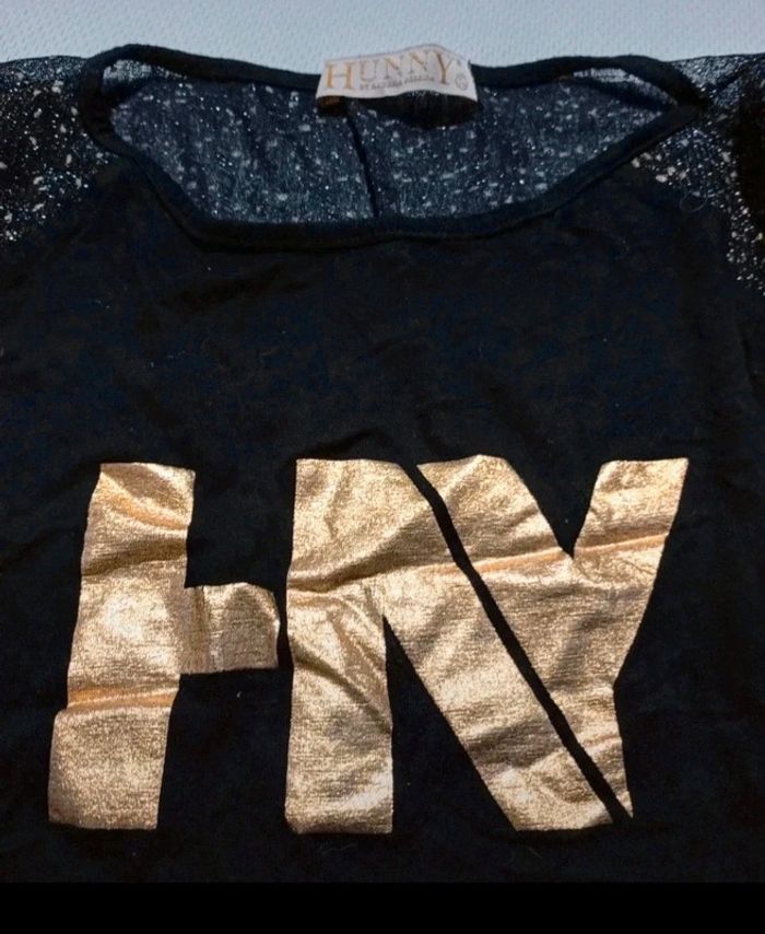 T-shirt Hunny by Andrea Pereira TU - photo numéro 2