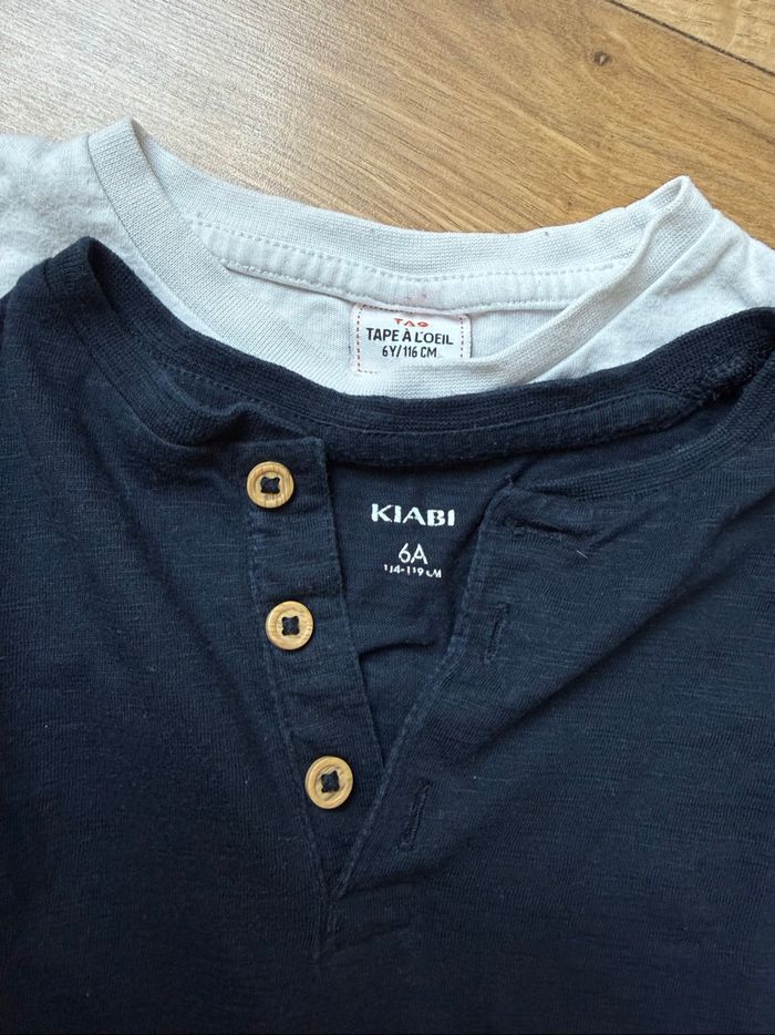 Lot tee shirt 6 ans - photo numéro 4