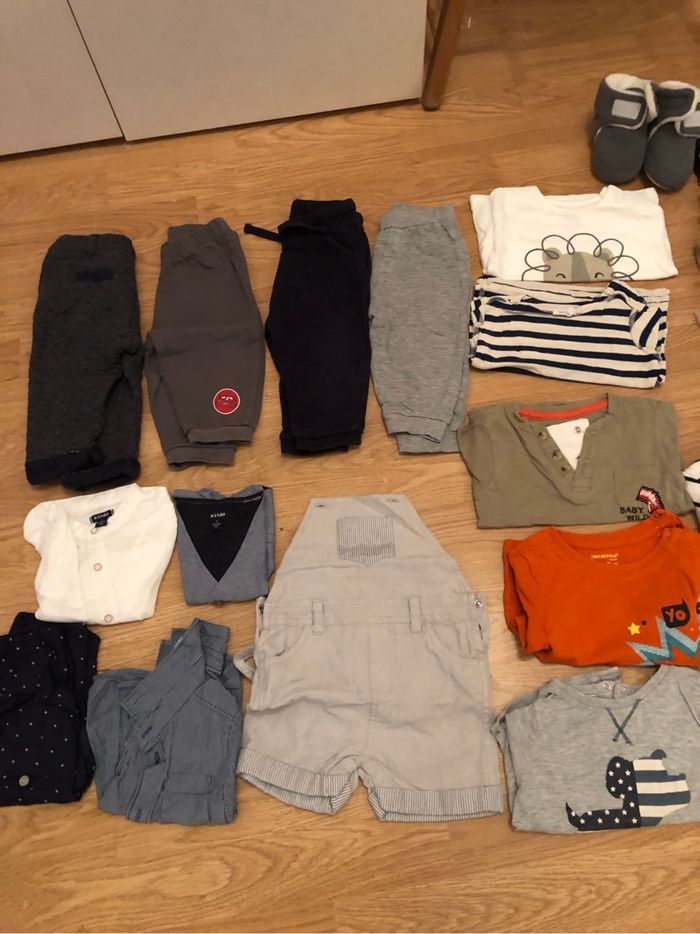 Lot vêtement bébé 9 mois - photo numéro 2