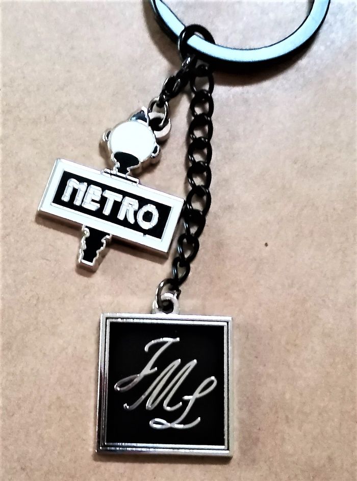 Porte clés bijou de sac "Joe Malone" - photo numéro 2