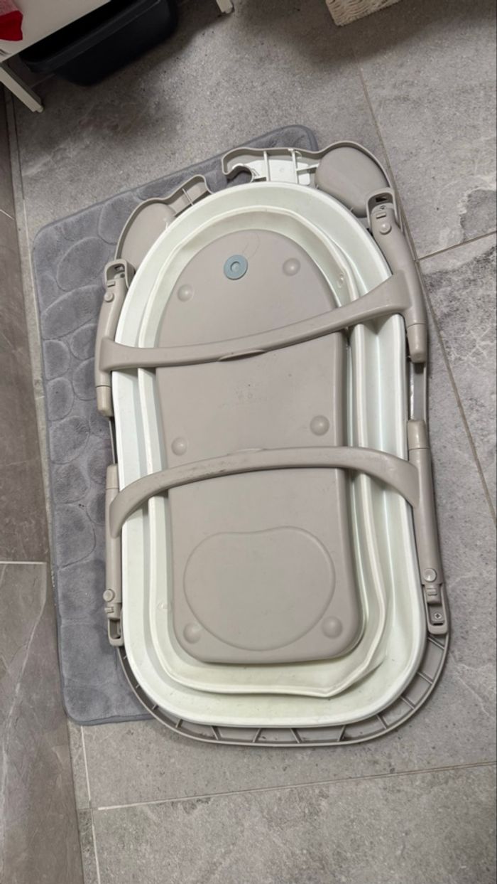 Babysun Baignoire Bébé, Pliable Ultra Compacte