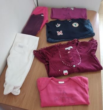 Lot de vêtements 9 mois fille