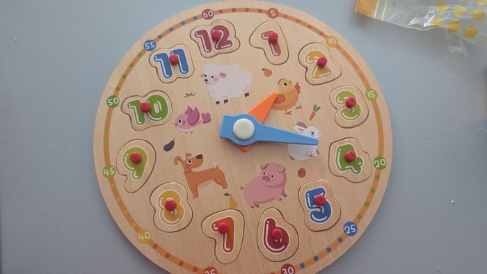 Puzzle horloge