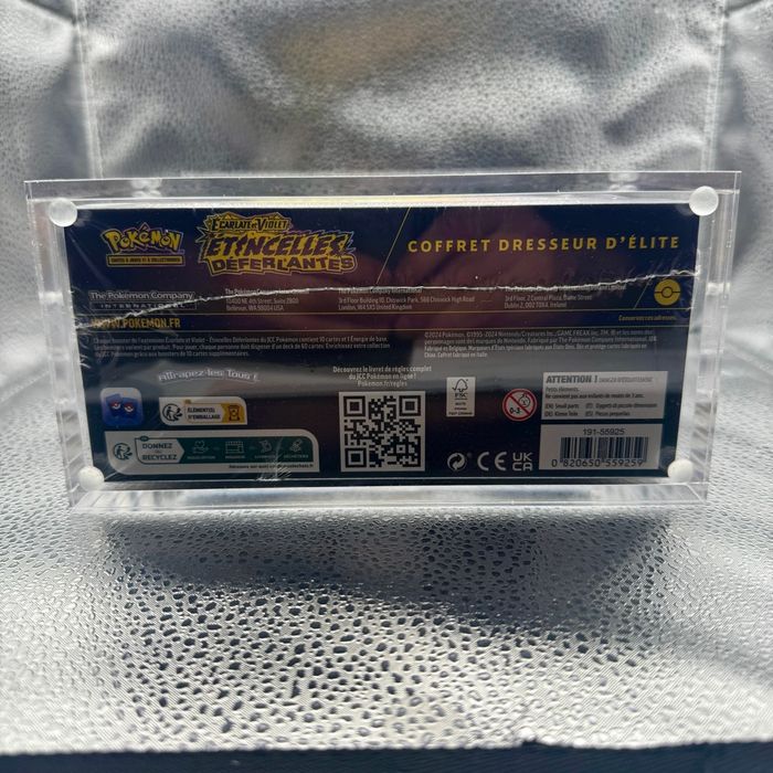 10 protections aimantées en acrylique pour etb Pokémon - photo numéro 8