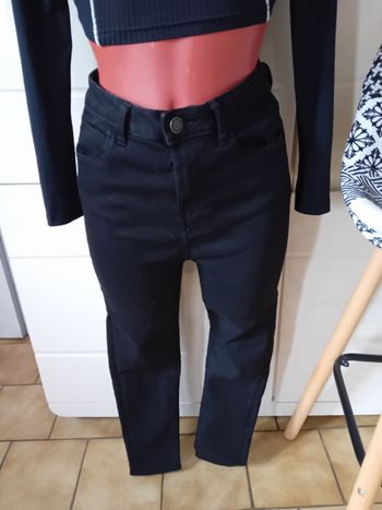 Pantalon noir extensible Tex taille 36