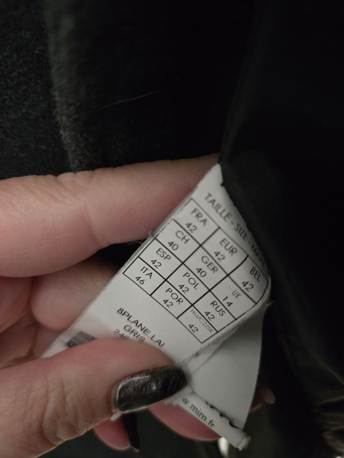 Manteau mimi taille 42 - photo numéro 3