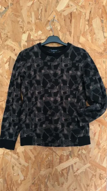 Sweat kaki & noir