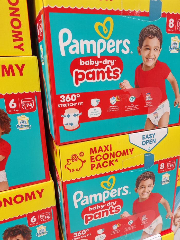 Pampers baby dry T4, T5, T6, T7, T8