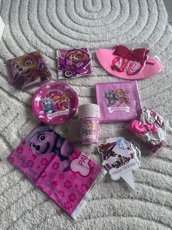 Kit anniversaire 4 ans Pat patrouille