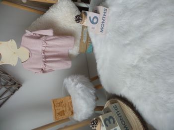 Magnifique robe manche longue rose baby GAP rose poudre bébé fille 3 mois 6 mois 
