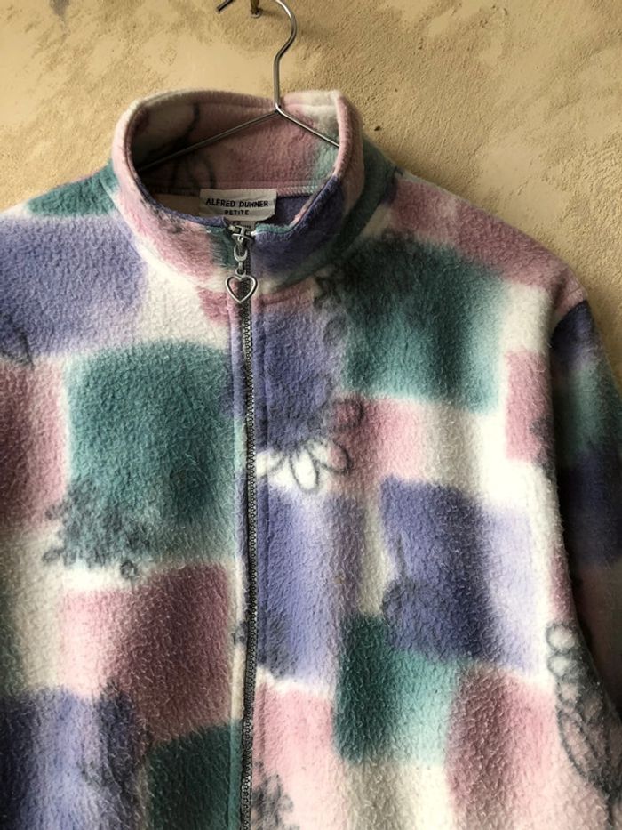 Veste polaire à motifs Alfred Dunner S - photo numéro 5