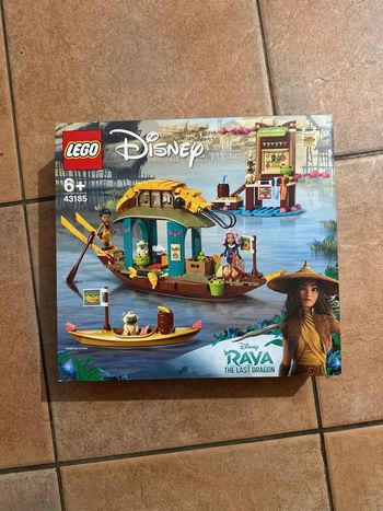 Set Lego 43185, Raya et le dernier dragon, le Boun’s Boat, set scellé