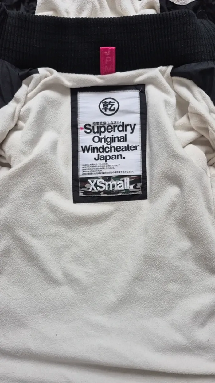 Manteau a capuche Superdry T.Xs - photo numéro 6