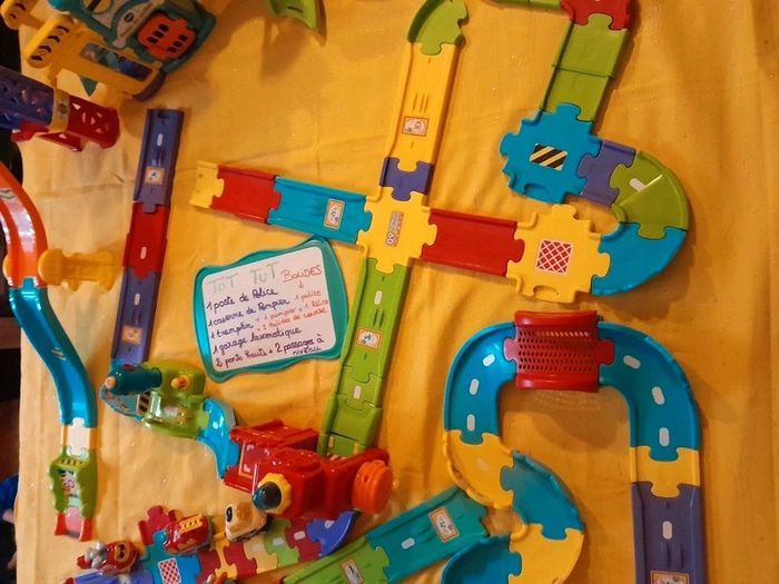 Énorme Lot / ensemble de Tut Tut Bolide Vtech Avec 5 Bolides - photo numéro 16