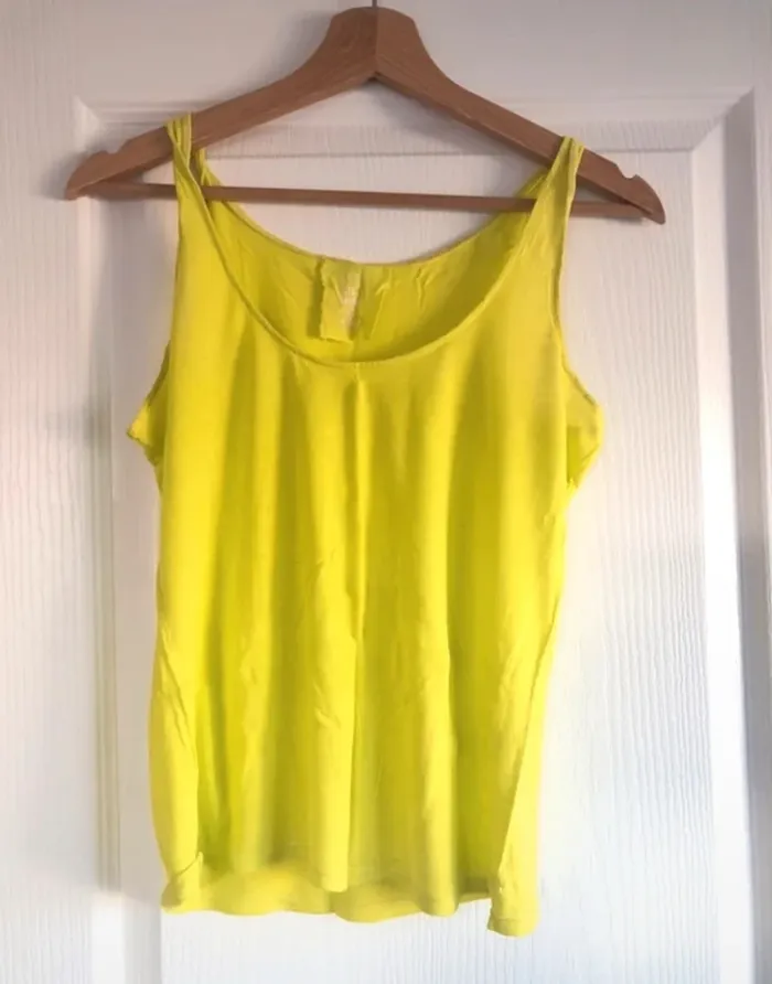 Débardeur Jaune / Vert - photo numéro 2