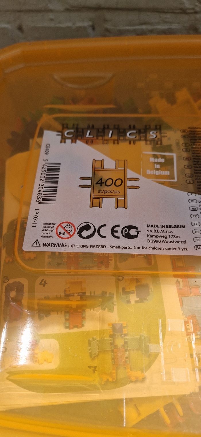 Clics rollerbox 400 pièces 24 en 1 - photo numéro 8