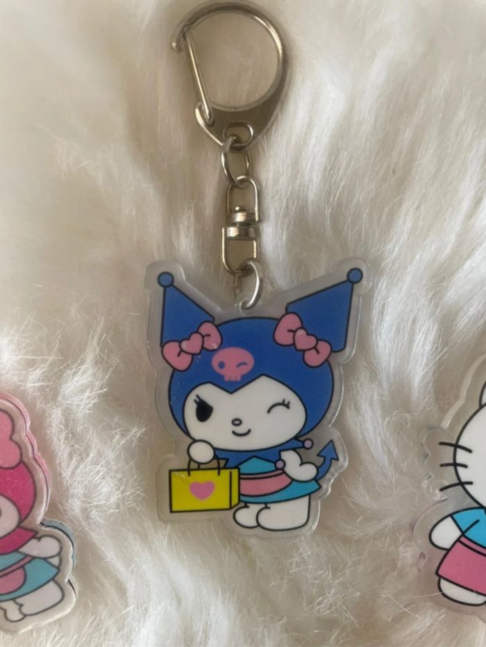 Lot 3x porte-clés sanrio - photo numéro 3