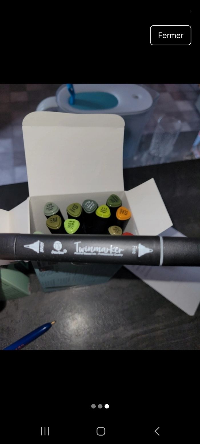 Feutres Twinmarker neufs - photo numéro 3