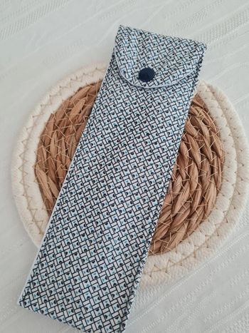 Pochette de protection pour brosse à dent lavable