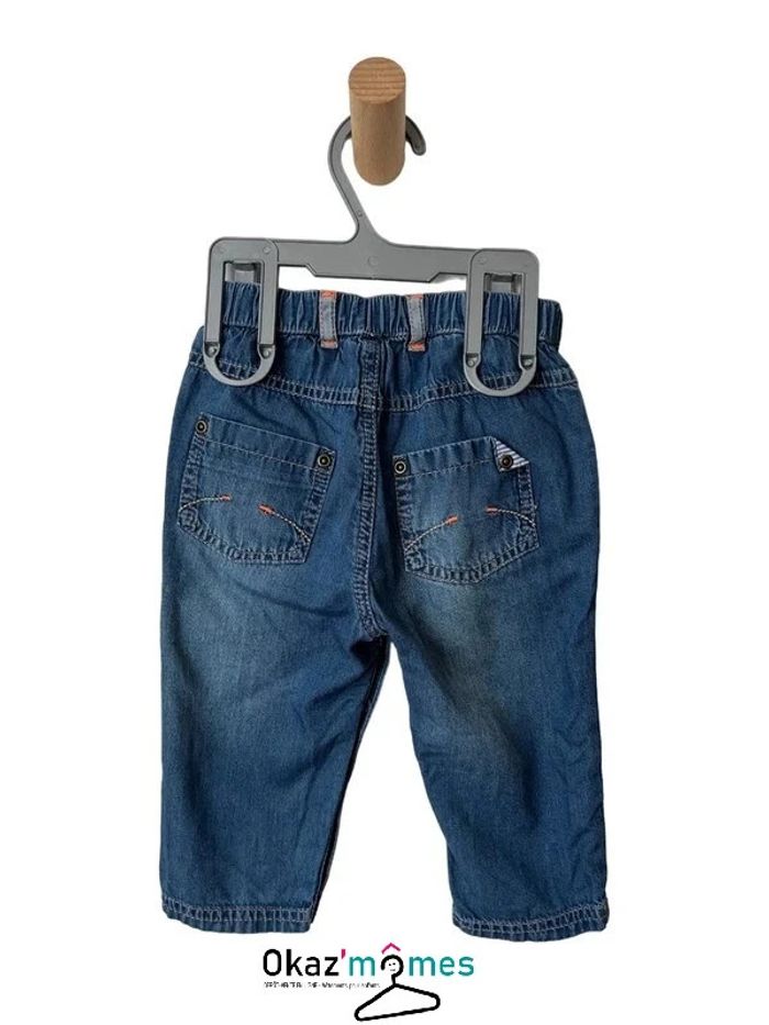 Pantalon léger confortable bleu denim - Mayoral 75cm - photo numéro 4