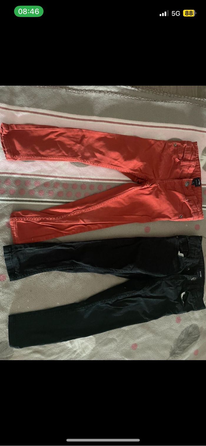 Lot de 2 pantalons slim