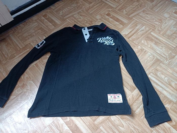 Polo manches longues garçon Gémo taille 14 ans je pense en bon état - photo numéro 2