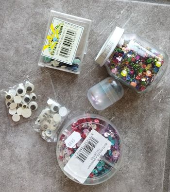 Kit créatif paillettes
