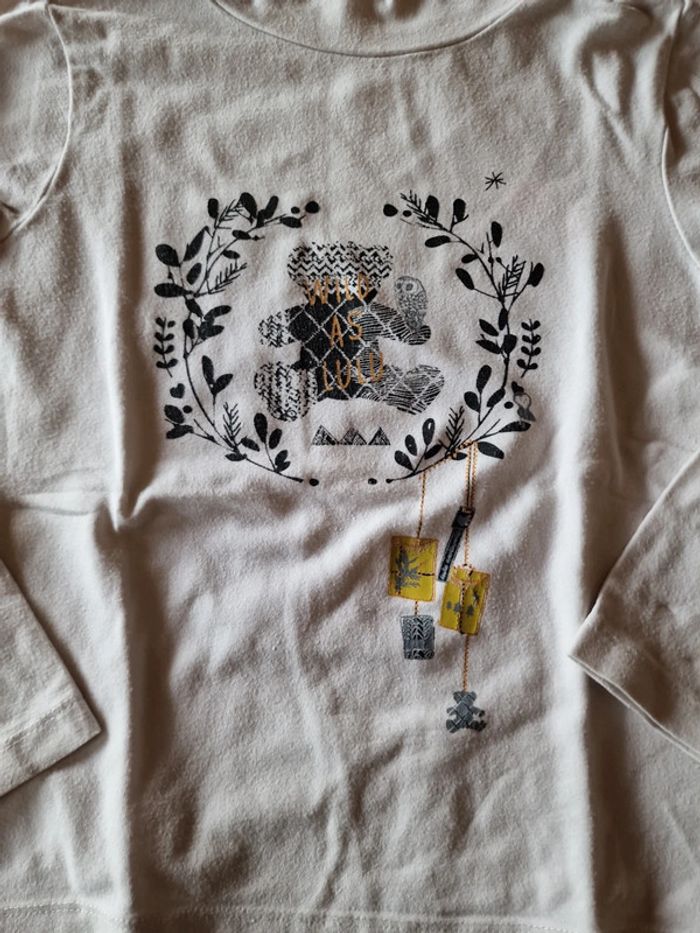 T shirt Col roulé lulu castagnette 8 ans - photo numéro 2