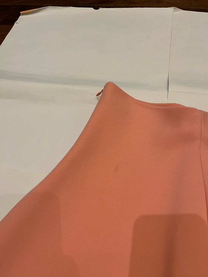 Jupe patineuse courte rose clair saumon zara taille XS - photo numéro 6