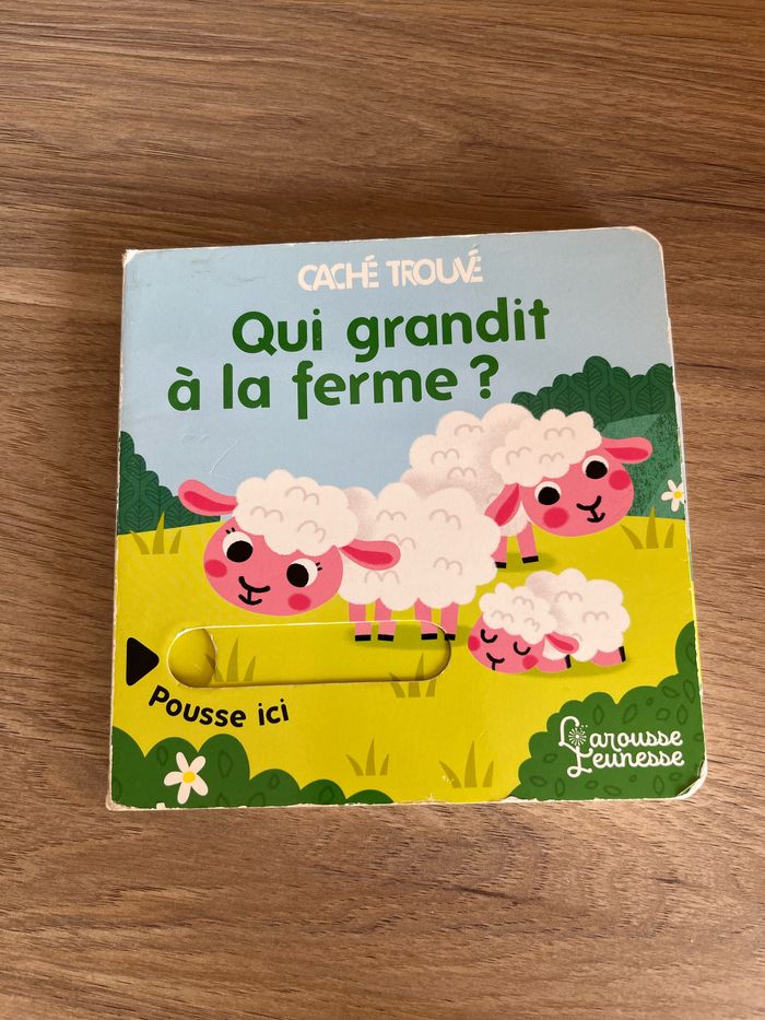 Livre caché trouvé