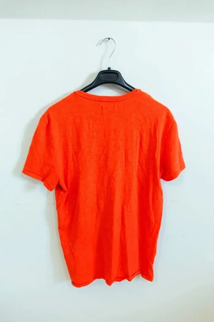 C46 t-shirt orange Harriswilson M - photo numéro 2