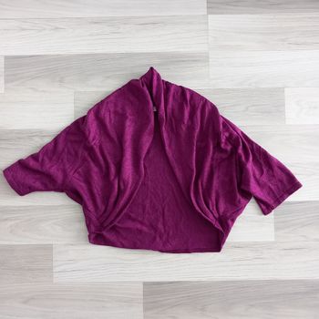 Gilet femme violet Jacqueline Riu taille M
