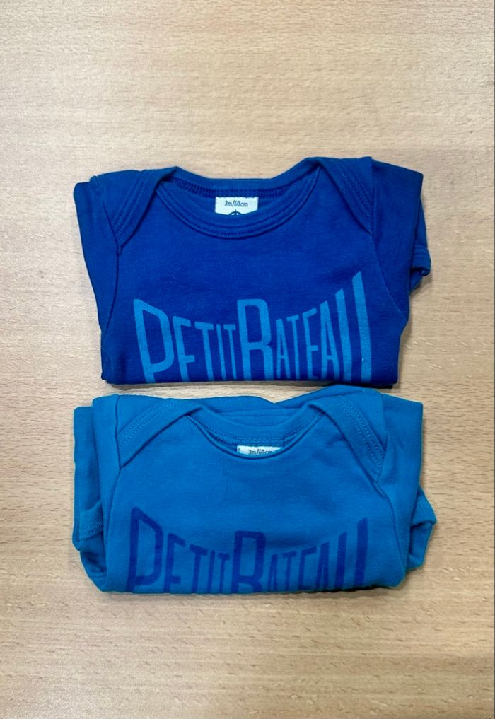 Lot bodies petit bateau