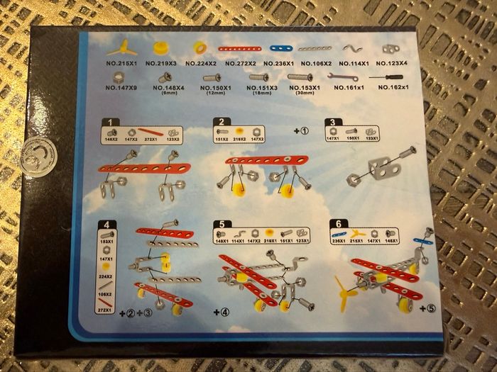 Lot de 2 avions à construire - photo numéro 2