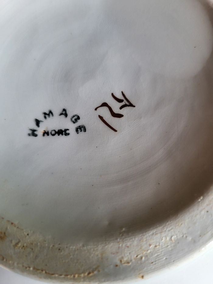 Nécessaire de toilette ancien porcelaine vintage - photo numéro 8