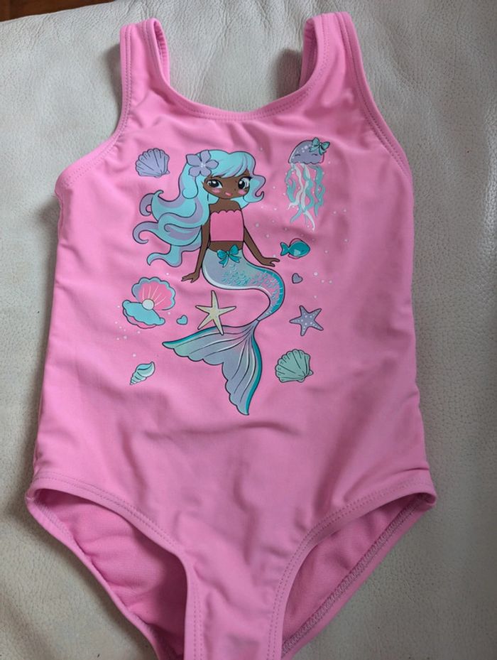 Maillot de bain fille sirène 4 ans neuf