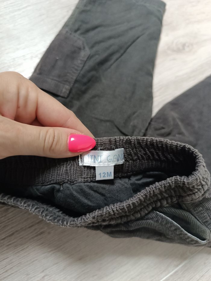 Pantalon velours 12 mois - photo numéro 3
