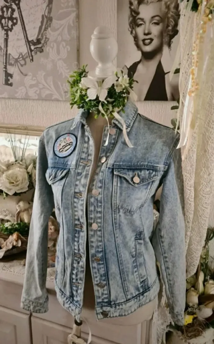 Veste en jeans Twintip Taille XS - photo numéro 2