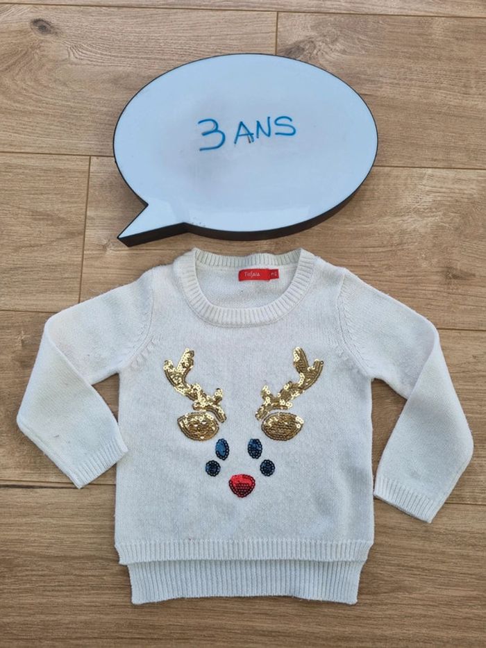 Pull maille fine 👧🏻 3ans