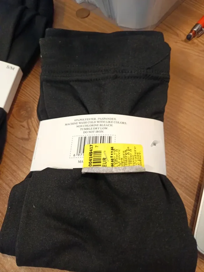 Lot de 3 Collant efirakor fleece footless leggings S/M